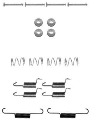 HELLA Sada príslużenstva čeľustí parkovacej brzdy 8DZ 355 201-951 8DZ 355 201-951 HELLA Sada príslużenstva brzdovej čeľuste Ford lacné
