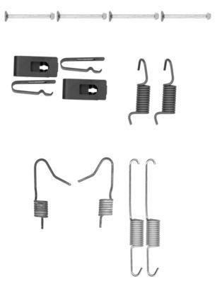 HELLA Kit di accessori per ganasce freno 8DZ 355 202-061 8DZ 355 202-061 Kit di accessori per ganasce freno HELLA MERCEDES-BENZ Classe G costo