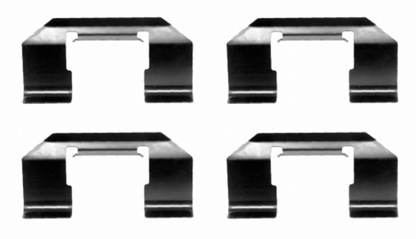 HELLA Σετ βοηθ. εξαρτημάτων, τακάκια φρένων 8DZ 355 202-491 HELLA 8DZ 355 202-491 Σετ βοηθ. εξαρτημάτων, τακάκια φρένων Nissan Primera P10 φθηνά