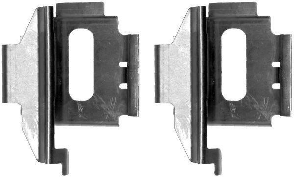 HELLA Sada príslużenstva oblożenia kotúčovej brzdy 8DZ 355 203-031 HELLA 8DZ355203-031 Sada príslużenstva oblożenia kotúčovej brzdy Mercedes W463 cena