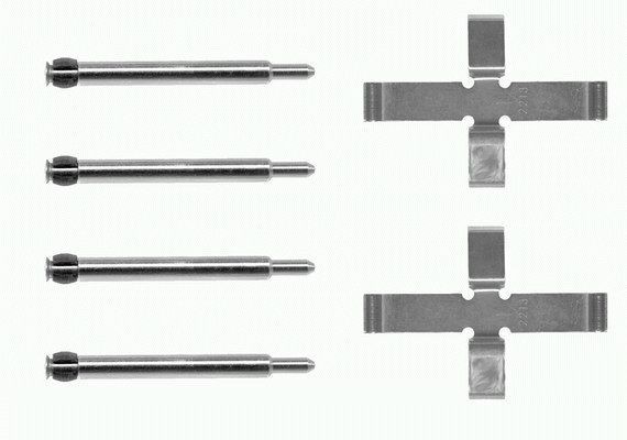HELLA Monteringssats, bromsbelägg 8DZ 355 203-461 8DZ 355 203-461 HELLA monteringssats, bromsbelägg VOLVO 440 K