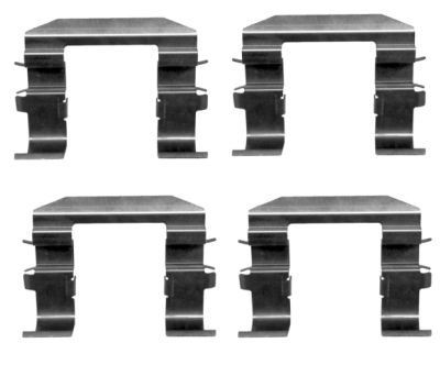 HELLA Monteringssats, bromsbelägg 8DZ 355 204-491 8DZ 355 204-491 Monteringssats, bromsbelägg HELLA VOLVO 440 K