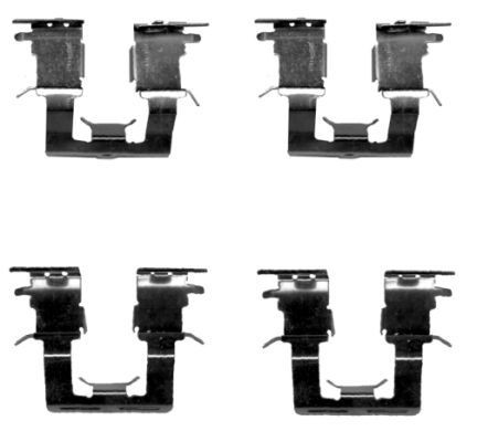 HELLA Monteringssats, bromsbelägg 8DZ 355 204-921 LEXUS monteringssats, bromsbelägg HELLA 8DZ 355 204-921