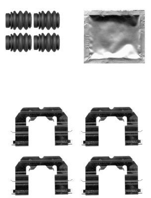HELLA Piederumu komplekts, Disku bremžu uzlikas 8DZ 355 205-231 HELLA 8DZ355205-231 Piederumu komplekts, disku bremžu uzlikas Rio III Sedan (UB) cena