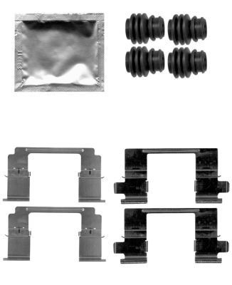 HELLA Σετ βοηθ. εξαρτημάτων, τακάκια φρένων 8DZ 355 205-281 HELLA 8DZ355205-281 Σετ βοηθ. εξαρτημάτων, τακάκια φρένων Honda Accord VIII CU τιμες