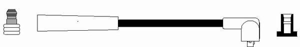NGK Ignition lead 36218 NGK 36218 Jaguar XK 8 Coupe ignition cable set replacement