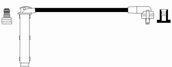 NGK Zapaľovací kábel 36435 36435 Sviečkové káble NGK MG MGB