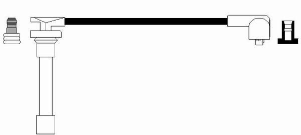 NGK Tändkabel 36510 Byta Tändkablar Nissan Sunny 2 N13 kostnad NGK 36510