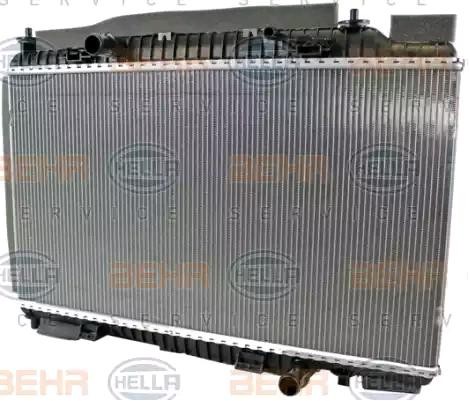 HELLA Radiateur du moteur 8MK 376 701-651 Ford SIERRA Module de refroidissement HELLA 8MK 376 701-651