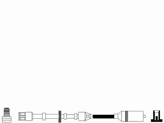 NGK Ignition lead 44075 SKODA RAPID NGK ignition leads 44075