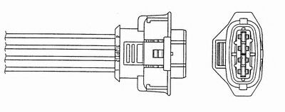 NGK Sonde lambda 5656 Opel KADETT Sonde proportionnelle de richesse NGK 5656