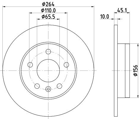 HELLA Αντλία νερού 8MP 376 808-044 8MP 376 808-044 Αντλία νερού FIAT DUCATO HELLA