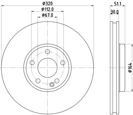HELLA Pompa acqua 8MP 376 809-014 8MP 376 809-014 Pompa acqua MERCEDES-BENZ Classe B HELLA costo