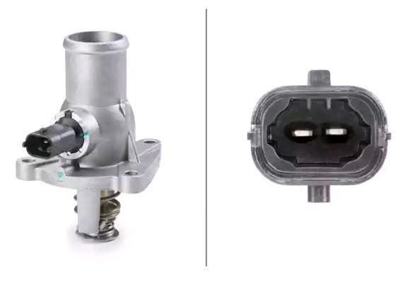 HELLA Thermostaat, koelvloeistof 8MT 354 778-011 Opel FRONTERA Thermostaat, koelvloeistof HELLA 8MT 354 778-011