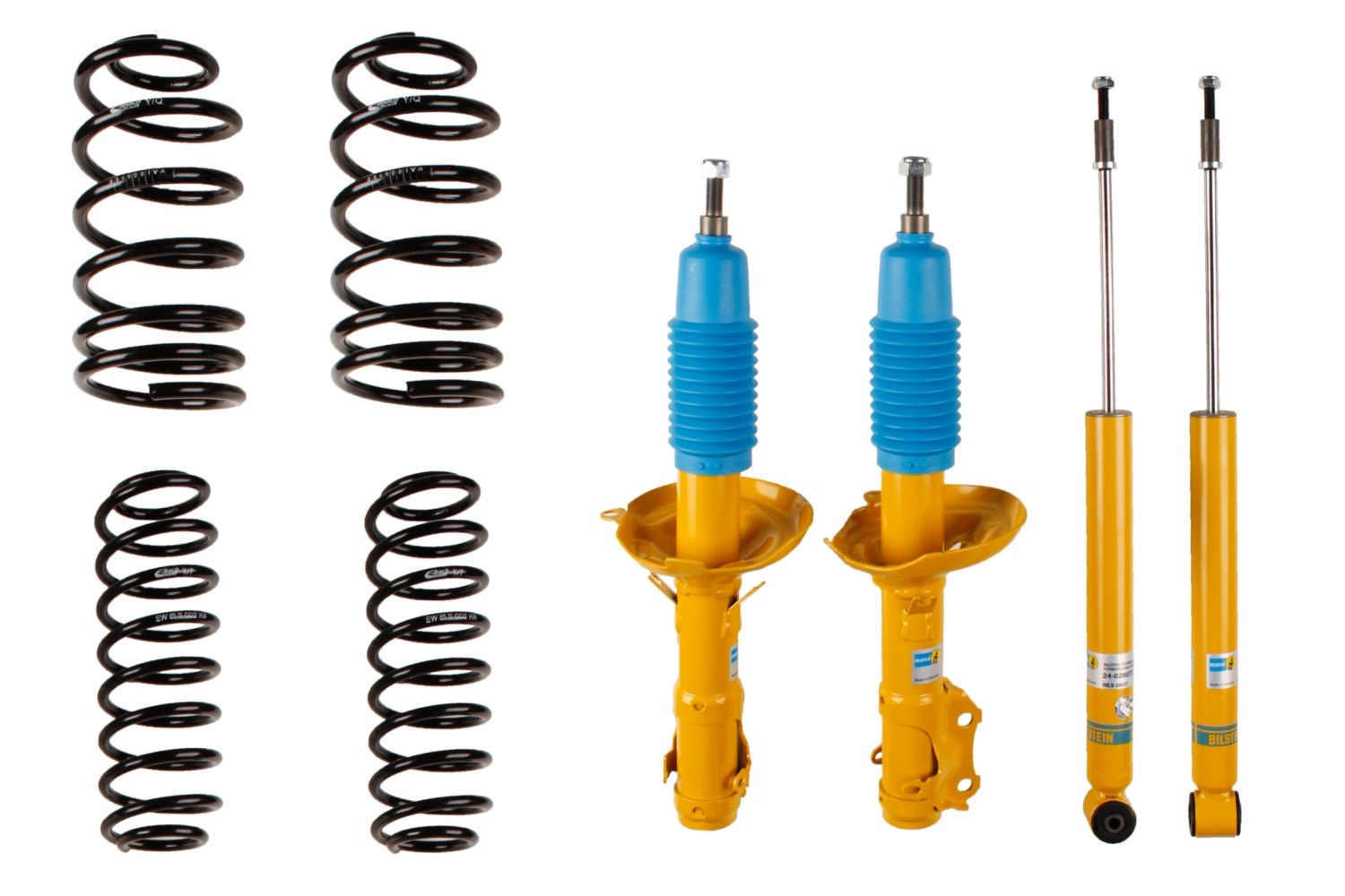 Schokdemper met veer BILSTEIN 46-190833 BILSTEIN - B12 Pro-Kit 46-190833: Sportonderstel Volkswagen LUPO 2009