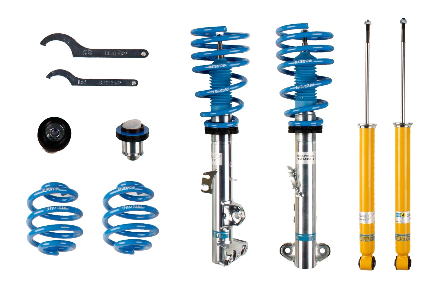BILSTEIN Kit molle e ammortizzatori 47-124813 BILSTEIN 47-124813 Kit molle e ammortizzatori BMW E12 prezzo