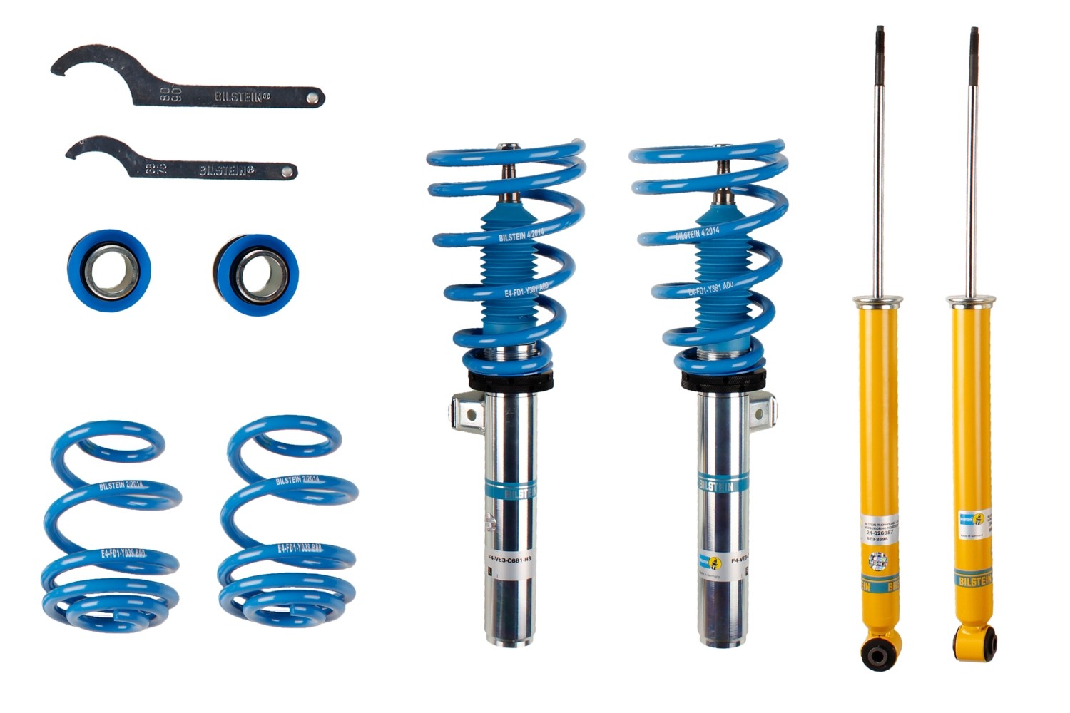 BILSTEIN Kit molle e ammortizzatori 47-126848 47-126848 - B14 PSS costo Assetto sportivo TOYOTA IQ BILSTEIN