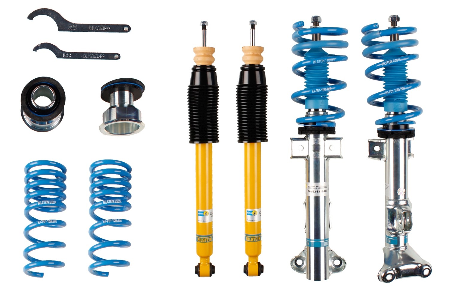 BILSTEIN Sport Kit, fjærsett / dempere 47-141179 Sportsunderstell BILSTEIN 124-serien 47-141179 billige