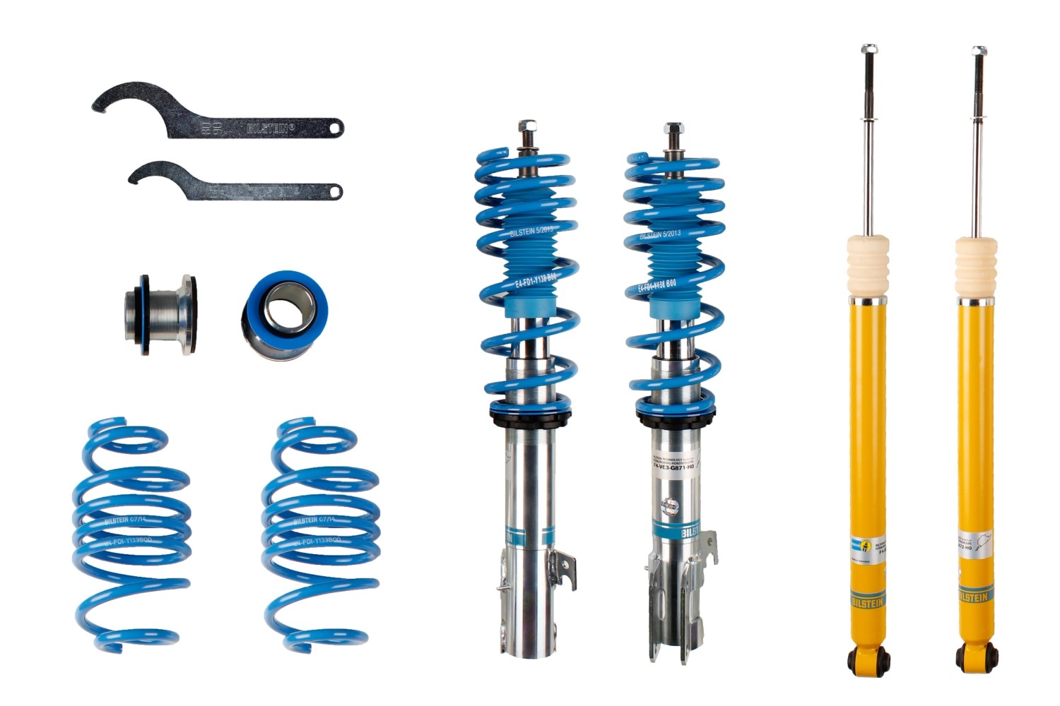 BILSTEIN Stoßdämpfer-Komplettsatz mit Federn 47-168053 BILSTEIN 47-168053 Stoßdämpfer-Komplettsatz mit Federn MITSUBISHI Eclipse Cross (GK_) 1.5 4WD (GK1W) 150 PS 2019