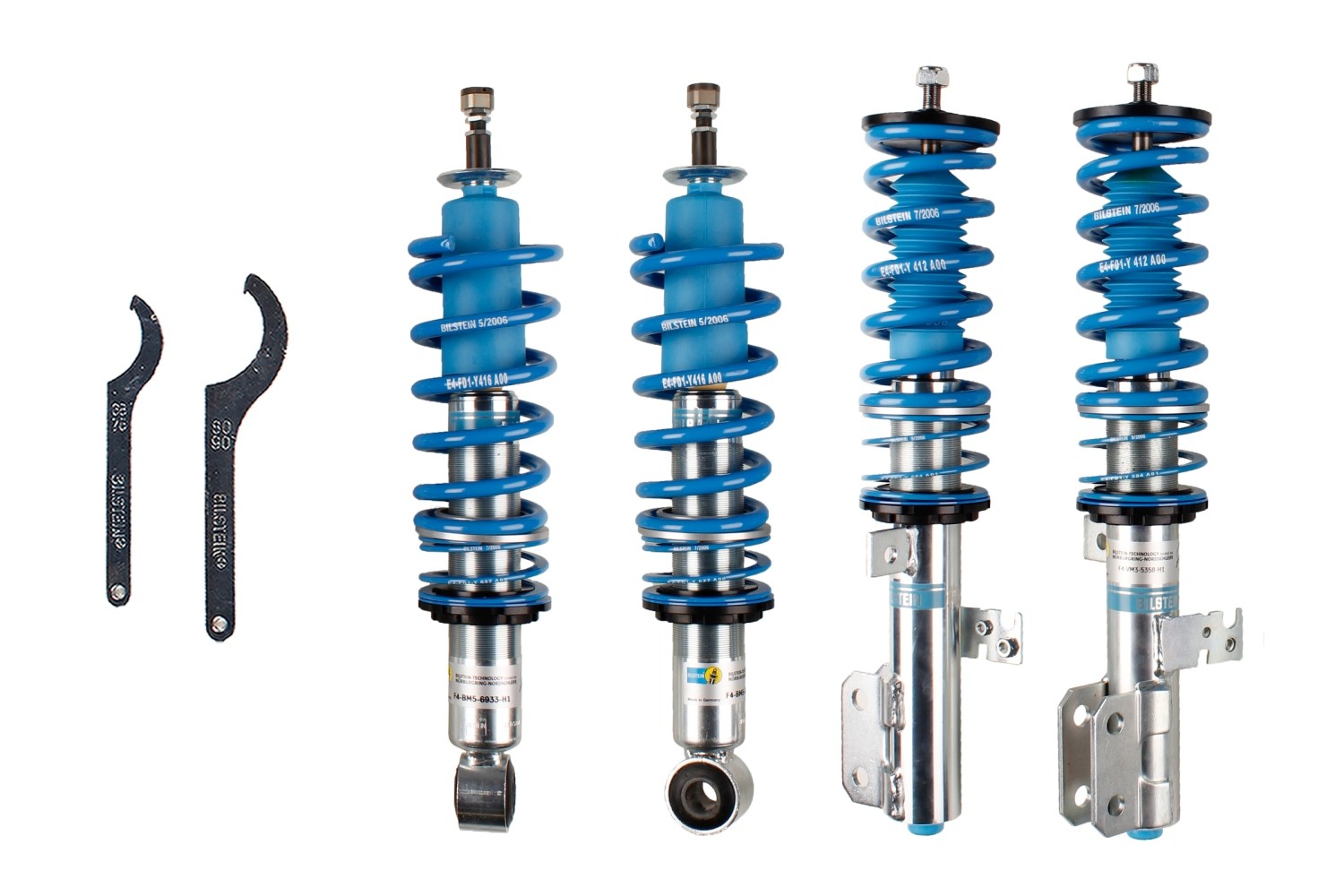 Alustasarja, kierrejouset ja iskunvaimentimet BILSTEIN 48-088756 BILSTEIN - B16 PSS9 48-088756: Alustasarja jousi vaimennin Toyota COROLLA 2010