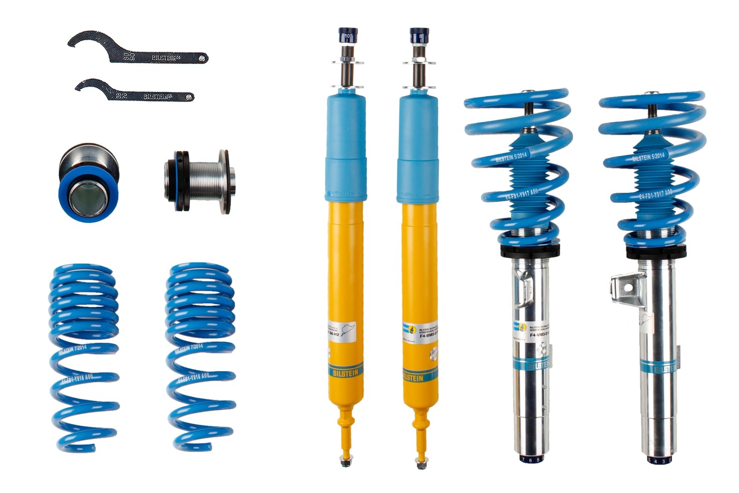 BILSTEIN Kit de suspensão, molas / amortecedores 48-131636 BILSTEIN 48-131636 Kit de suspensão molas amortecedores SEAT 600 D custo