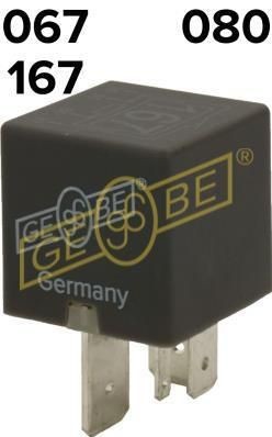 GEBE Relæ, benzinpumpe 9 9133 1 9 9133 1 Brændstofpumperelæ VW CORRADO GEBE