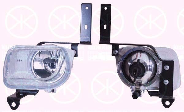 KLOKKERHOLM Προβολείς ομίχλης 90370282 Φώτα ομίχλης KLOKKERHOLM V60 90370282 φθηνά
