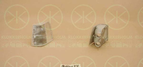 KLOKKERHOLM Blinker 90400424 90400424 KLOKKERHOLM sidolampa VOLVO V40 Kombi