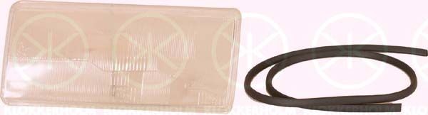 KLOKKERHOLM Lygteglas, forlygte 90450251 90450251 Forlygteglas KLOKKERHOLM AUDI A6