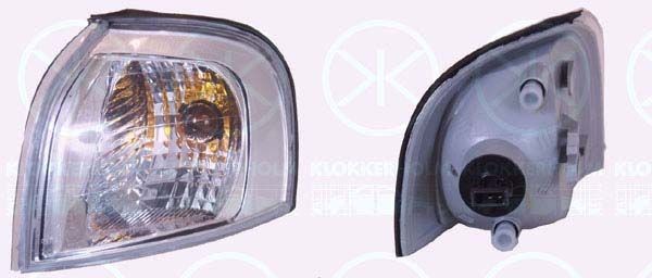 KLOKKERHOLM Clignotant 90470362 Clignotant de rétroviseur KLOKKERHOLM VOLVO 90470362