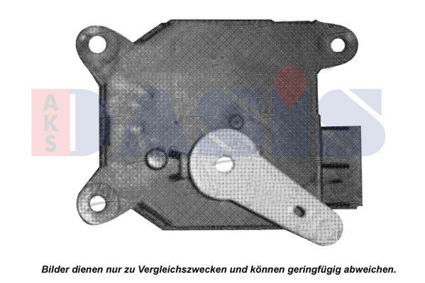 AKS DASIS Nastavovací prvok zmieżavacej klapky 906016N Nastavovací prvok zmieżavacej klapky AKS DASIS SAAB 906016N