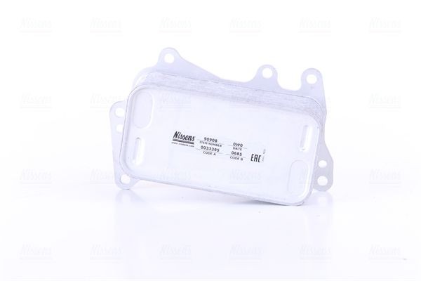 NISSENS Radiador de óleo, caixa de velocidades automática 90908 NISSENS 90908 Radiador de óleo de caixa automática BMW Série 4 originais
