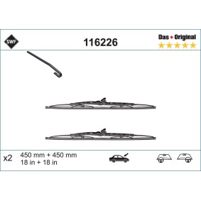 SWF Escova do limpa-vidros 116226