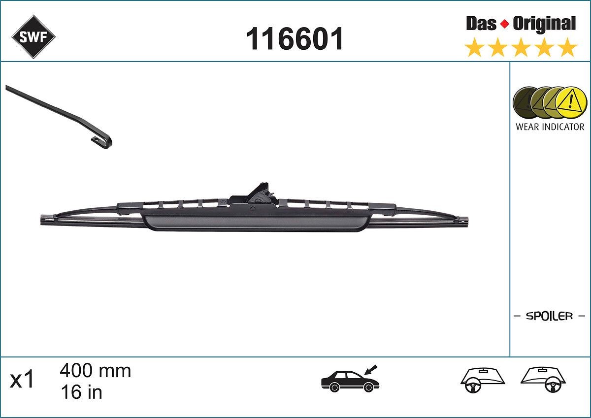 SWF Wiper blade 116601 SWF 116601 new MORRIS wipers cost