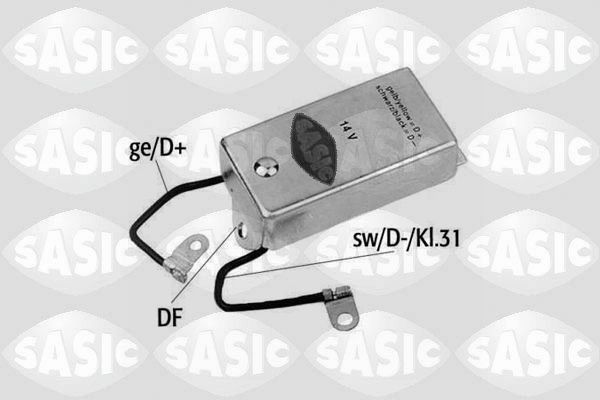 SASIC Ģeneratora sprieguma regulators 9126052 Ģeneratora sprieguma regulators SASIC BERLINGO 9126052 lēti