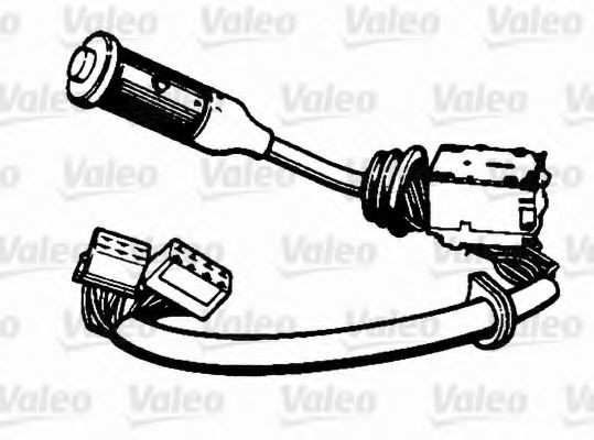 SWF Commutateur de colonne de direction 201744 Commutateur sous volant FIAT SWF 201744