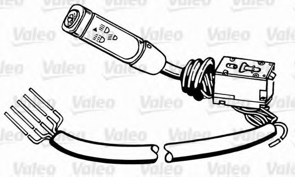 SWF Bryter komplett rattstamme 202356 202356 Blinklysbryter SWF SAAB 900