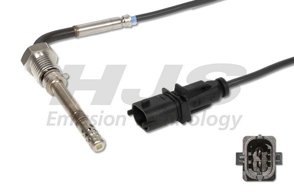 HJS Palpeur, température des gaz 92 09 4193 Fiat CINQUECENTO Sonde de température HJS 92 09 4193