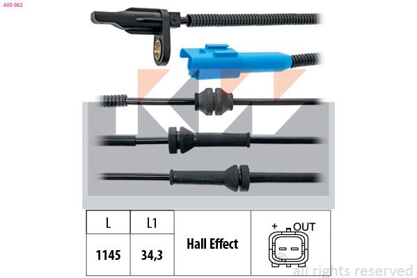 KW Stroomverdelerrotor 922 091 Verdeler rotor HONDA KW 922 091