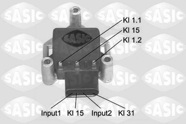 SASIC Vadības bloks, Aizdedzes sistēma 9246004 9246004 Vadības bloks, motora vadība AUDI A8 SASIC
