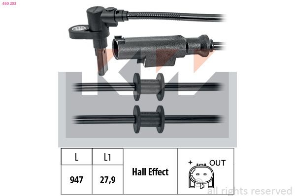 KW Rotor, strømfordeler 931 103 Rotor strømfordeler KW Mazda XEDOS 931 103