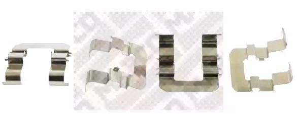 MAPCO Accessory Kit, disc brake pads 9320 9320 MAPCO brake pad fitting kit for BMW
