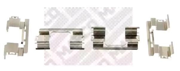 MAPCO Kit accessori, pastiglia freno 9324 MAPCO 9324 Kit accessori, pastiglia freno