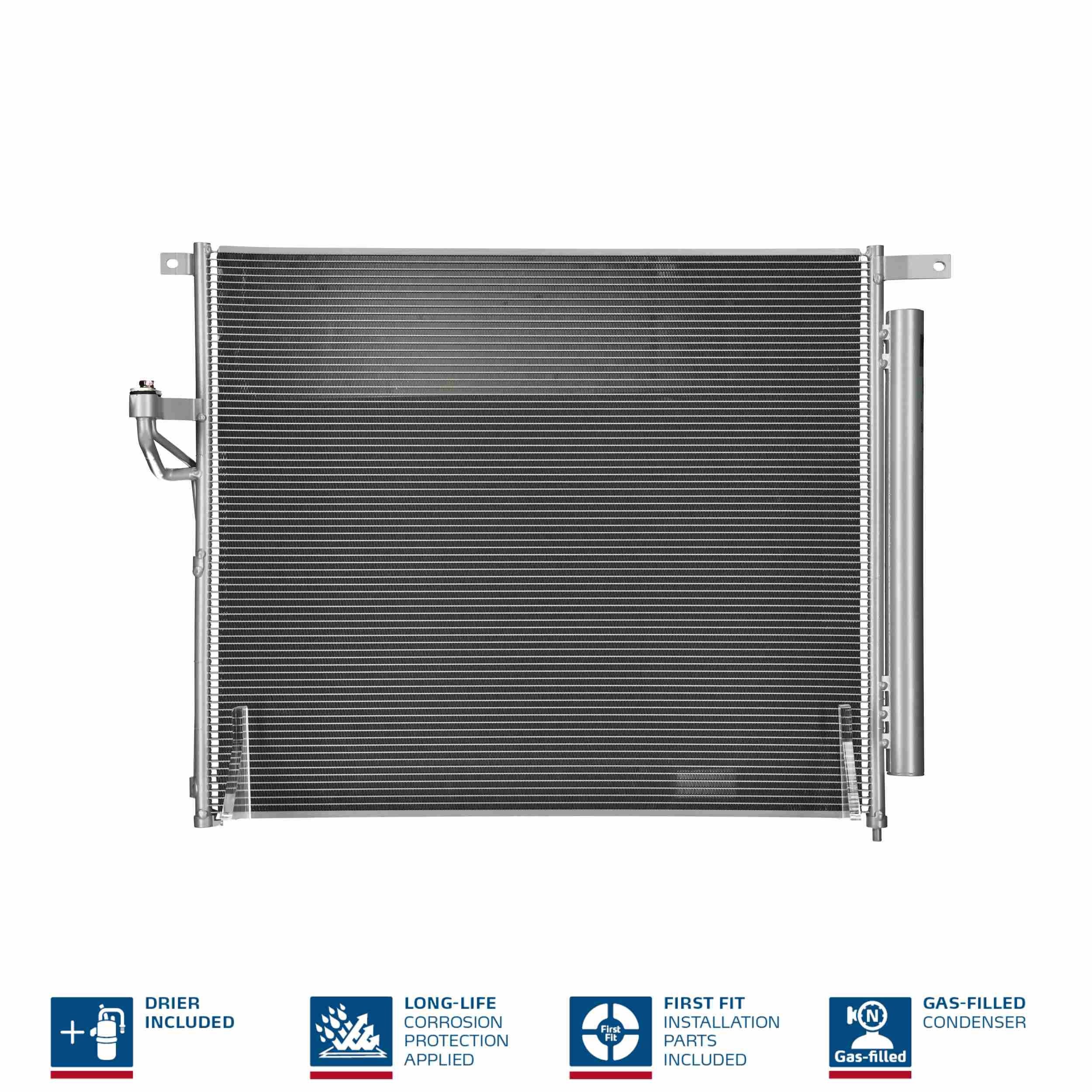 NISSENS Kondensator, klimaanlegg 940266 NISSENS Radiator AC TESLA 940266