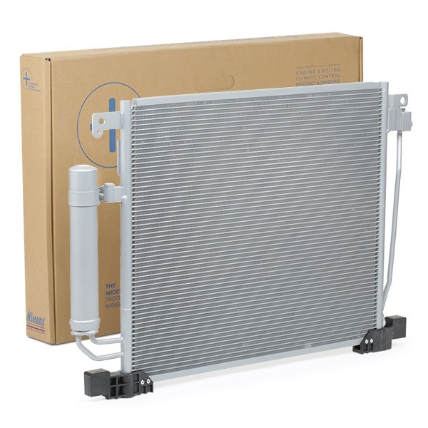 NISSENS Kondensator, klimaanlegg 940555 NISSENS 940555 Radiator AC Cabstar (F24M, F24W) pris
