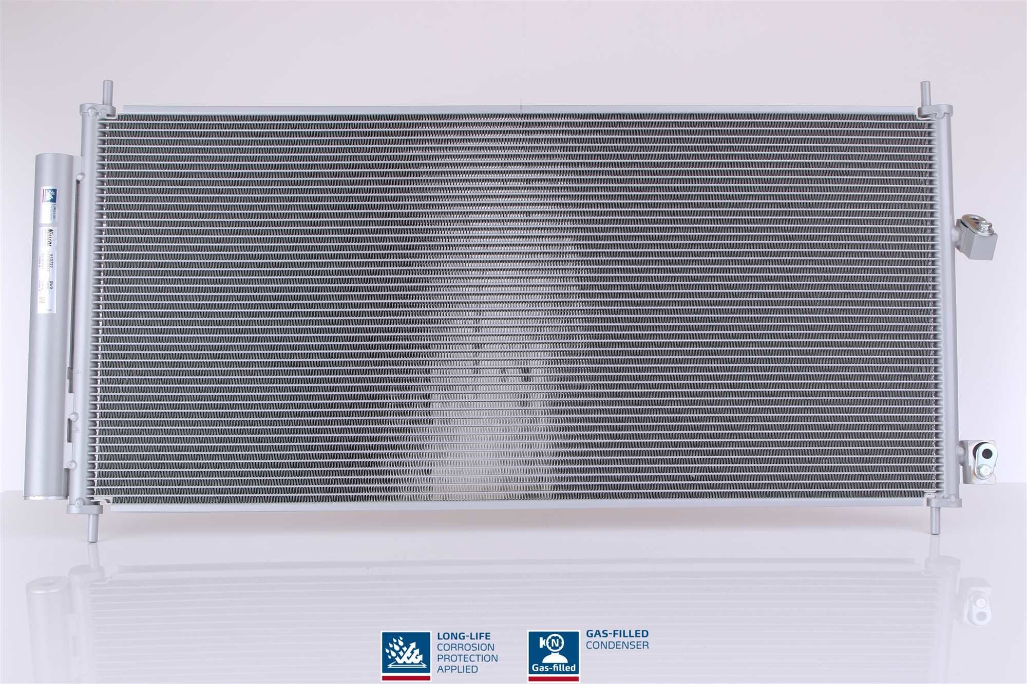 NISSENS Condensor voor airco 940737 Honda CITY Condensor voor AC NISSENS 940737