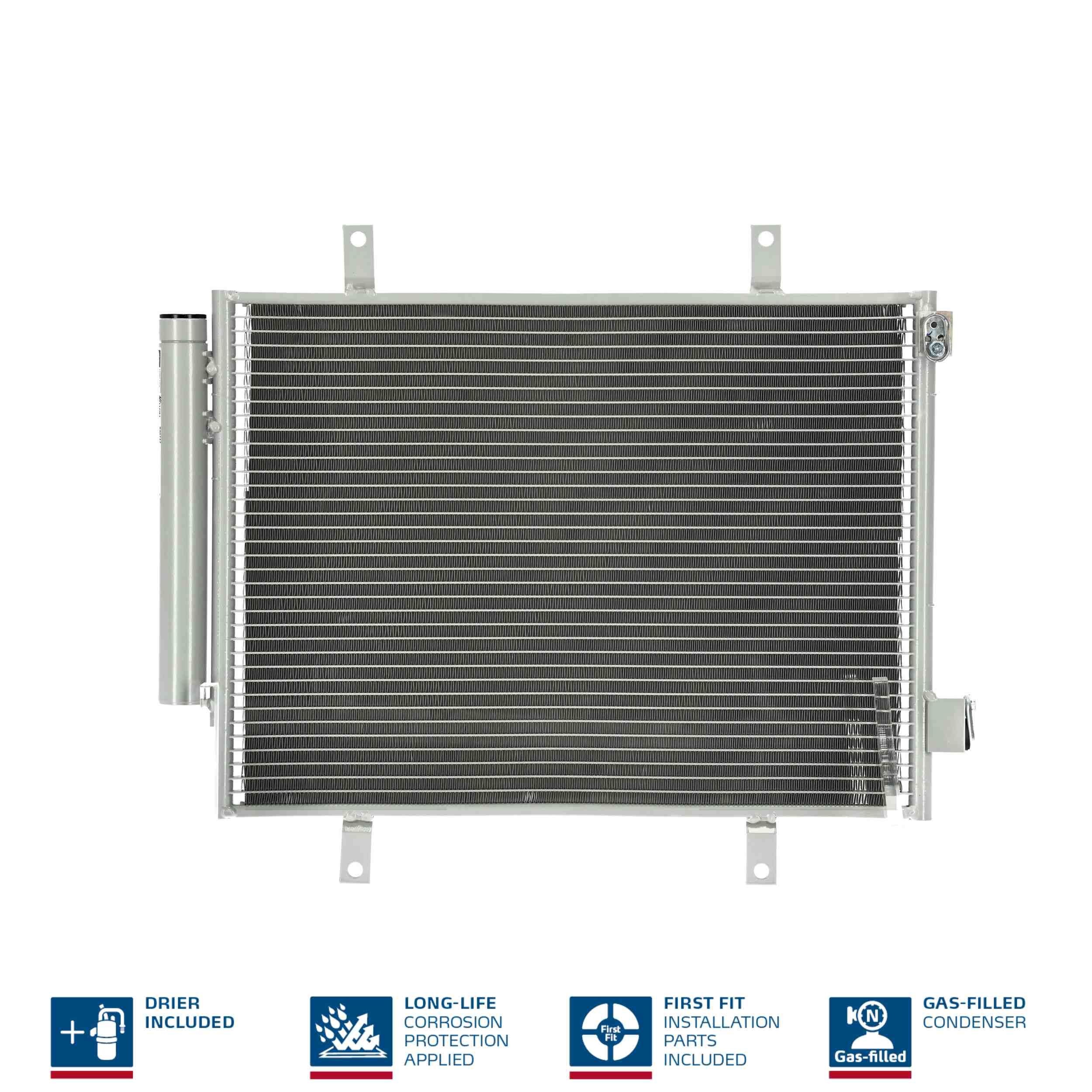NISSENS Condensatore climatizzatore 940747 NISSENS 940747 Condensatore condizionatore Mercedes-Benz HECKFLOSSE originali