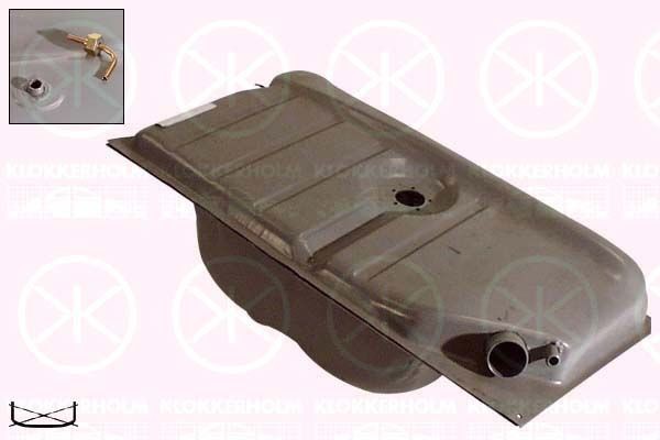 Fuel Tank KLOKKERHOLM 9512008 KLOKKERHOLM 9512008 Volkswagen KAEFER 2002 Gas tank price