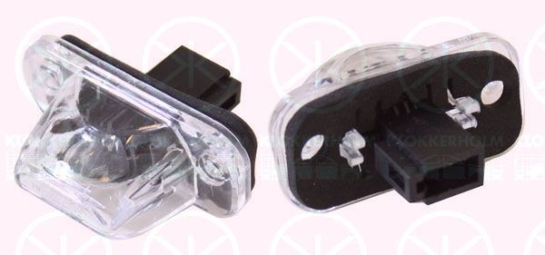 KLOKKERHOLM Licence Plate Light 95210850 95210850 KLOKKERHOLM number plate light for CHEVROLET EPICA