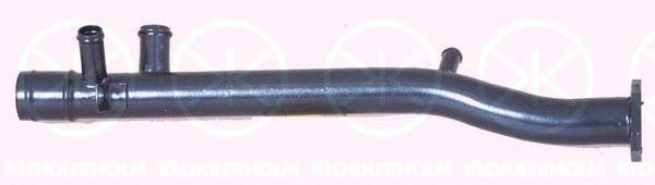 KLOKKERHOLM Coolant Tube 95212097 95212097 KLOKKERHOLM radiator hose for VW GOLF
